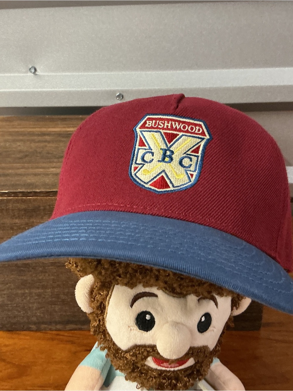 Caddyshack Bushwood Country Club Snap Back Red Blue Golf Cap One Size